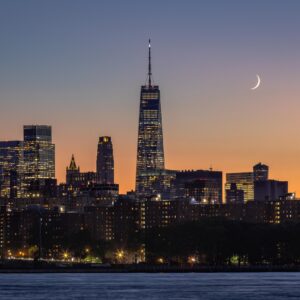 Crescent Moon from Williamsburg
