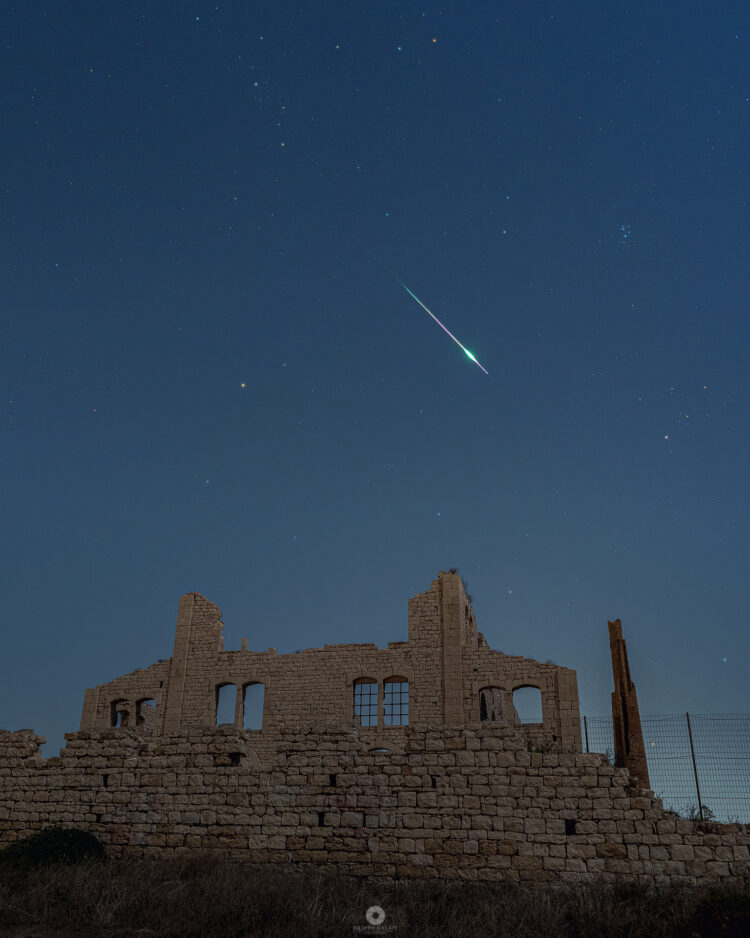 Perseid Over Fornace Penna