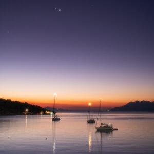 Venus and Jupiter Conjunction