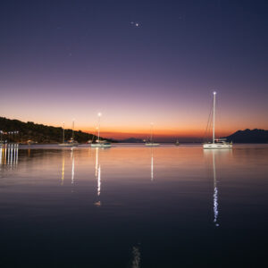 Venus and Jupiter Conjunction