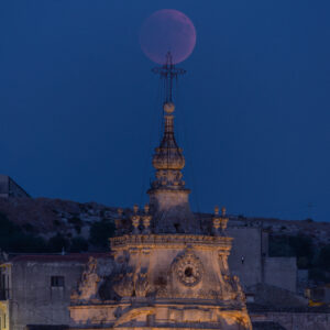 Moon Eclipse from Modica