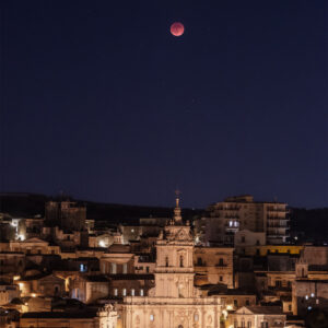 Moon Eclipse from Modica