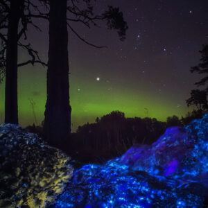 The Blue Stone and Aurora