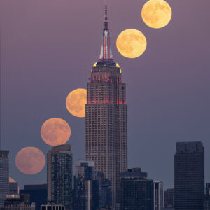 Empire State Moonrise
