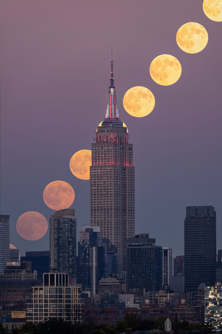 Empire State Moonrise