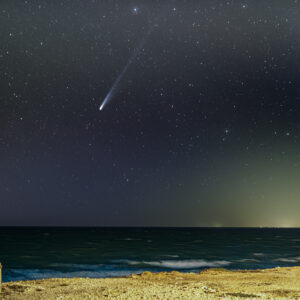Lemmon Over the Mediterranean Sea