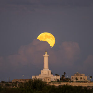 The Full Moon and the Clouds