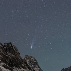 Comet Lemmon Over Cime Tre Scarperi