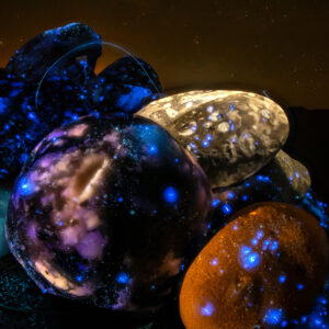 Mineral Fluorescence and Jupiter