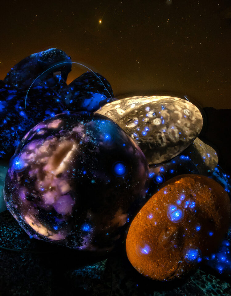 Mineral Fluorescence and Jupiter