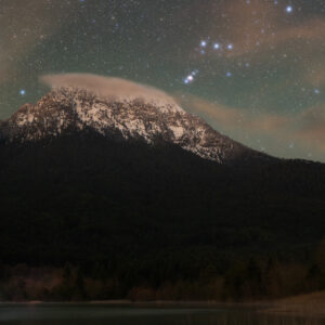 Orion Above Dourdouvana Summit