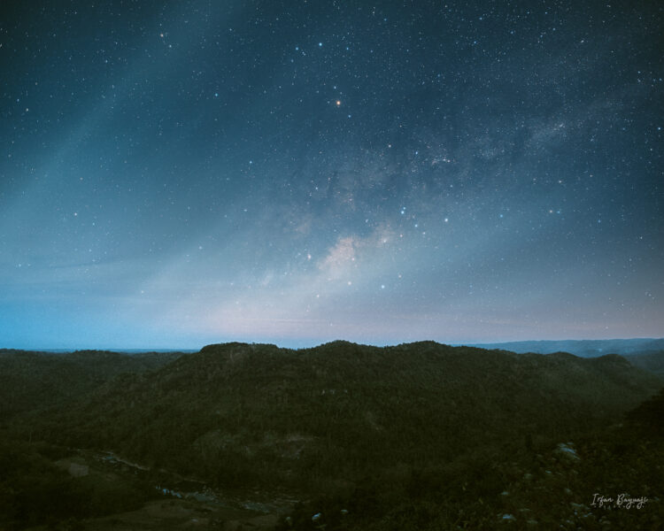 Nothing Fancy, Just Our Galaxy Rising