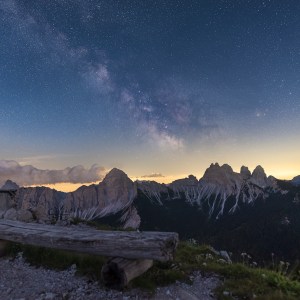 Milky Way Above Sassolungo di Cibiana