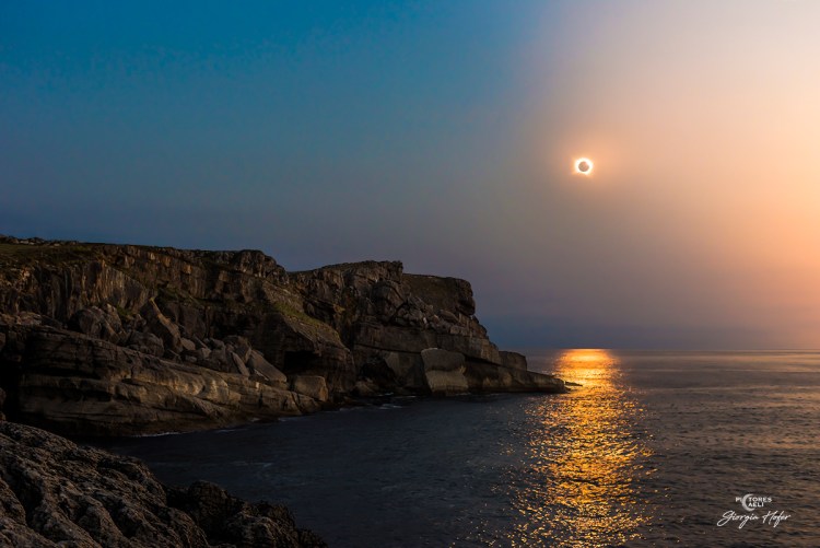 Solar Eclipse from Spain