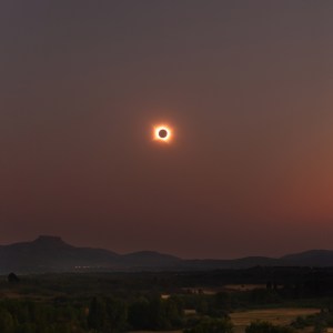 Totality on Polaroid